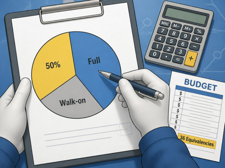 Football Scholarships Explained: The New Roster Cap Model