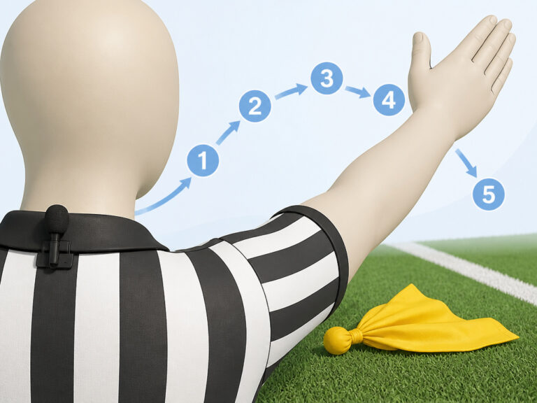 Football Referee Hand Signals Explained