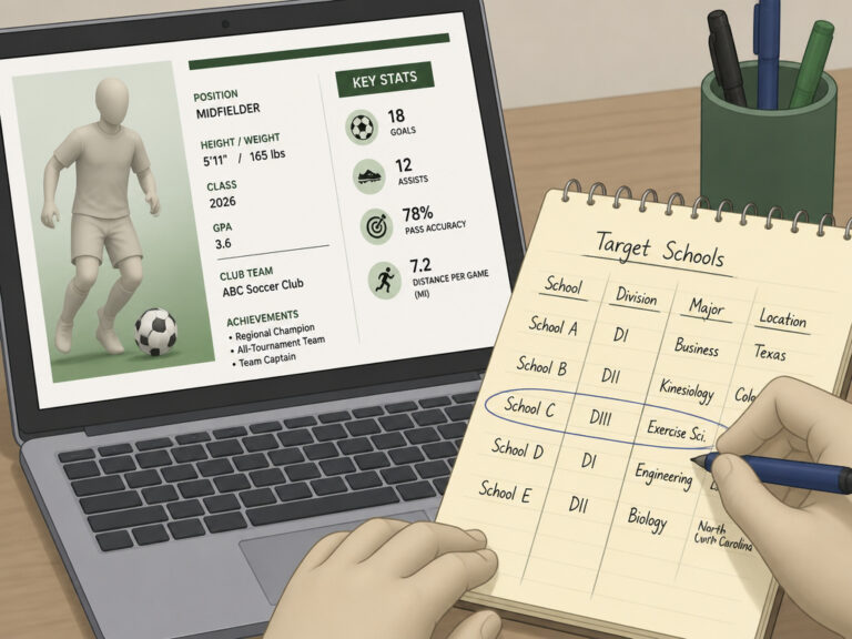 How to Play College Soccer in the USA: Step-by-Step