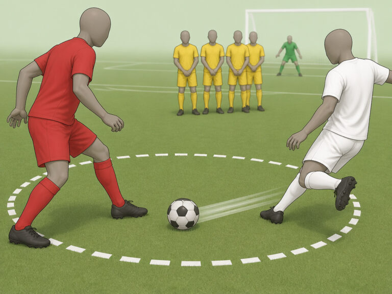 How to Defend Free Kicks in Football: Step-by-Step