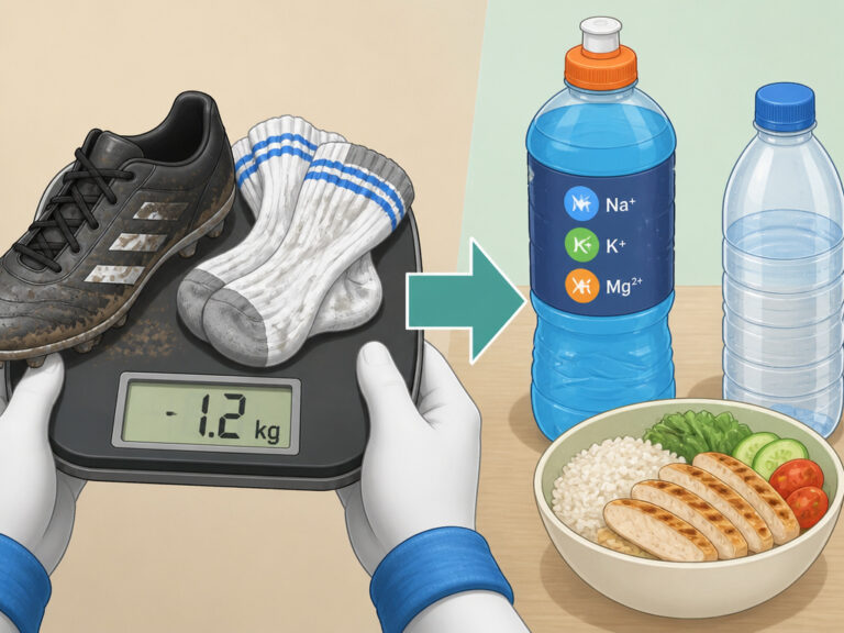 How to Hydrate for a Football Match: The 3-Phase Protocol