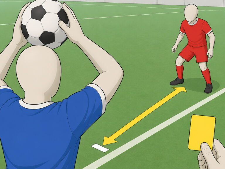 Throw in Rules in Football: Legal, Foul and Delayed